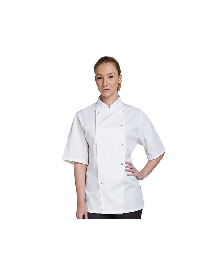 Veste Personnalisée Manche Courte Unisexe 180 g/m² - Dennys London DD70S - Veste Personnalisée avec marquage broderie, flocag...
