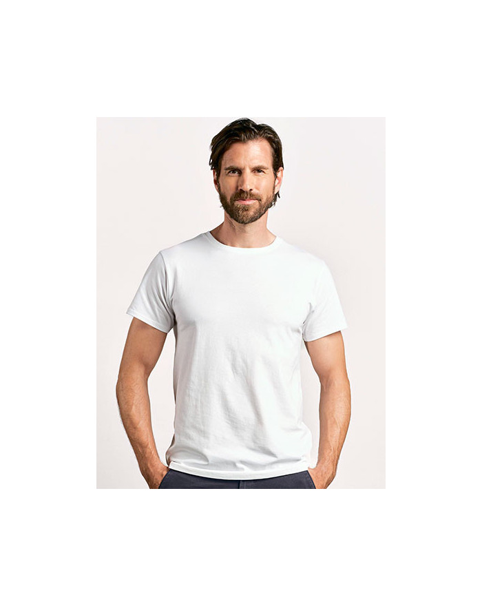 Tee shirt Personnalisé Manche Courte Duo 100% coton 180 g/m² - Promodoro 3090 - Tee shirt Personnalisé avec marquage broderie...