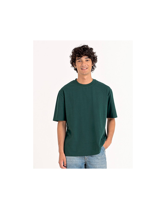 Tee shirt Personnalisé Manche Courte Bande de propreté|Col rond Homme ou Femme 220 g/m² - Ecologie EA006 - Tee shirt Personna...