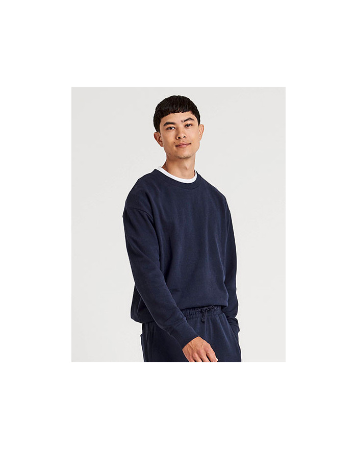 Sweat Personnalisée Manche Longue|avec liseré Bande de propreté|Col rond Homme ou Femme 280 g/m² - Ecologie EA032 - Sweat Per...
