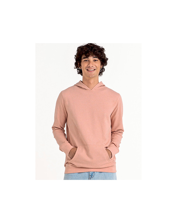 Sweat Personnalisée avec liseré Bande de propreté Homme ou Femme 260 g/m² - Ecologie EA040 - Sweat Personnalisé avec marquage...