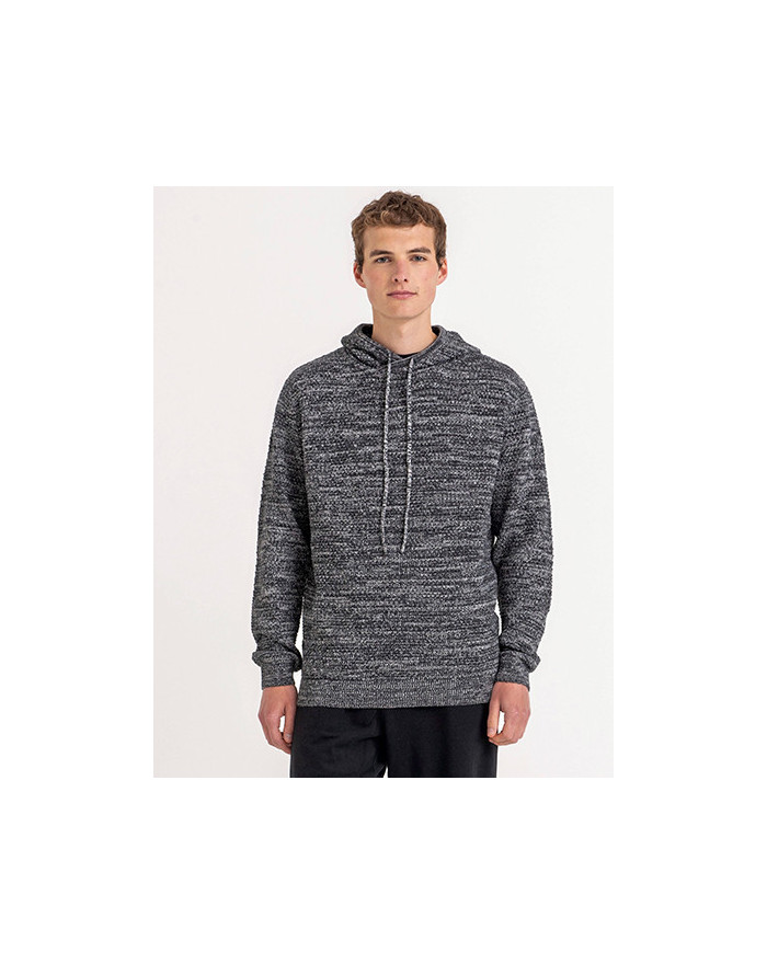 Sweat Personnalisé avec liseré Homme ou Femme 440 g/m² - Ecologie EA080 - Sweat Personnalisé avec marquage broderie, flocage ...