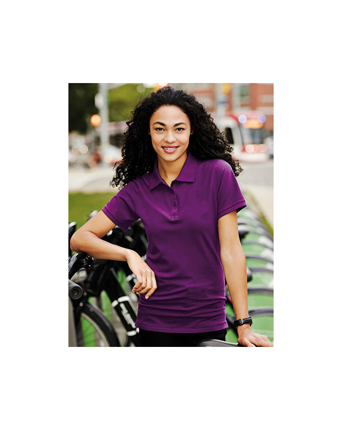 Polo Personnalisé Manche Courte Duo 100% coton 200 g/m² - Elevate Life 38081 - Polo Personnalisé avec marquage broderie, floc...