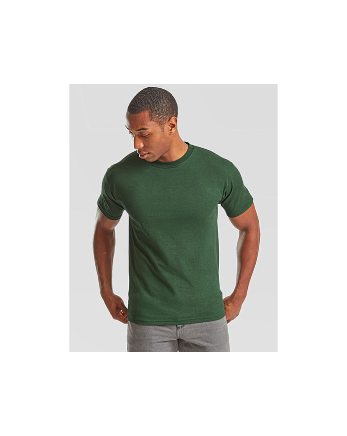 Tee shirt Personnalisé Manche Courte Homme 205 g/m² (White: 190 g/m²) - Fruit of the Loom 61-044-0 - Tee shirt Personnalisé a...