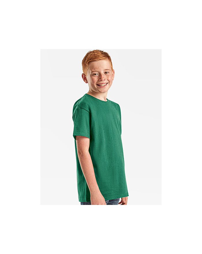 Tee shirt Personnalisé Manche Courte Enfant 190/195 g/m² - Fruit of the Loom 61-363-0 - Tee shirt Personnalisé avec marquage ...
