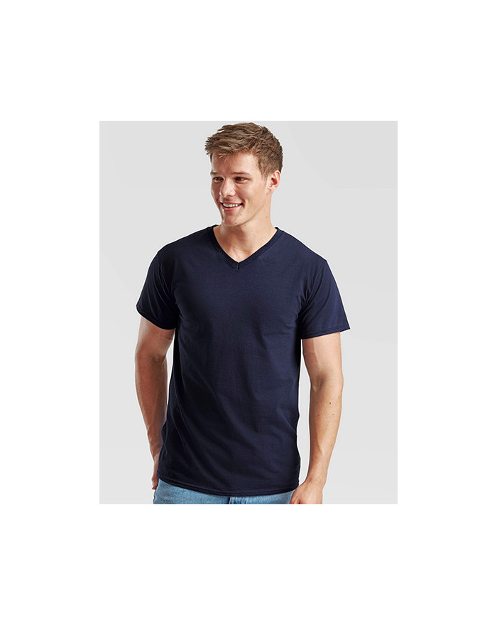 Tee shirt Personnalisé Manche Courte Duo 165 g/m² (White: 160 g/m²) - Fruit of the Loom 61-066-0 - Tee shirt Personnalisé ave...