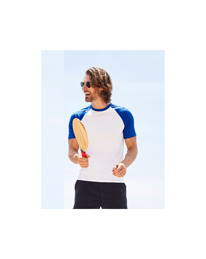 Tee shirt Personnalisé Manche Courte Homme 100% coton 165 g/m² (White: 160 g/m²) - Fruit of the Loom 61-026-0 - Tee shirt Per...