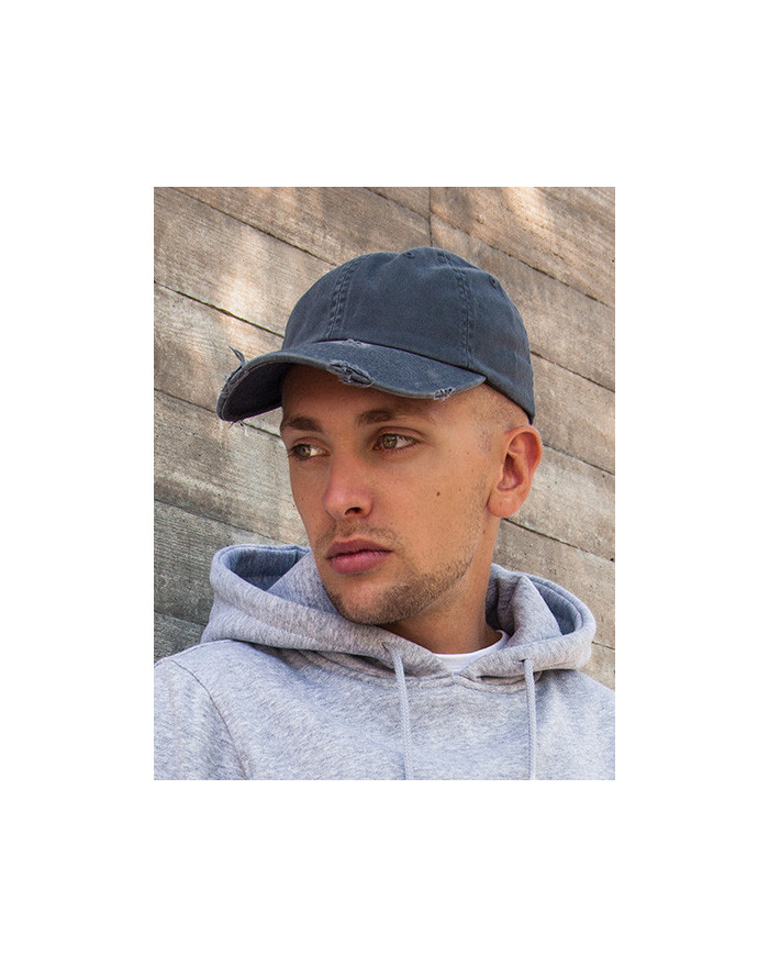 Casquettes personnalisée 100% coton - FLEXFIT 6245DC - Casquettes avec marquage broderie, flocage ou impression. Grossiste ve...