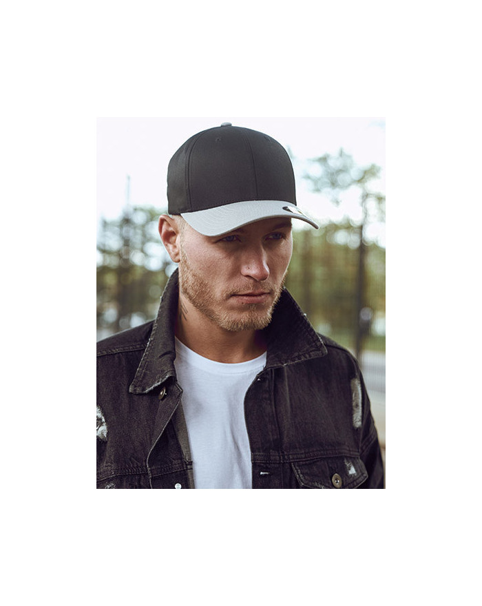 Casquettes personnalisée 300 g/m² - FLEXFIT 6277T - Casquettes avec marquage broderie, flocage ou impression. Grossiste vetem...