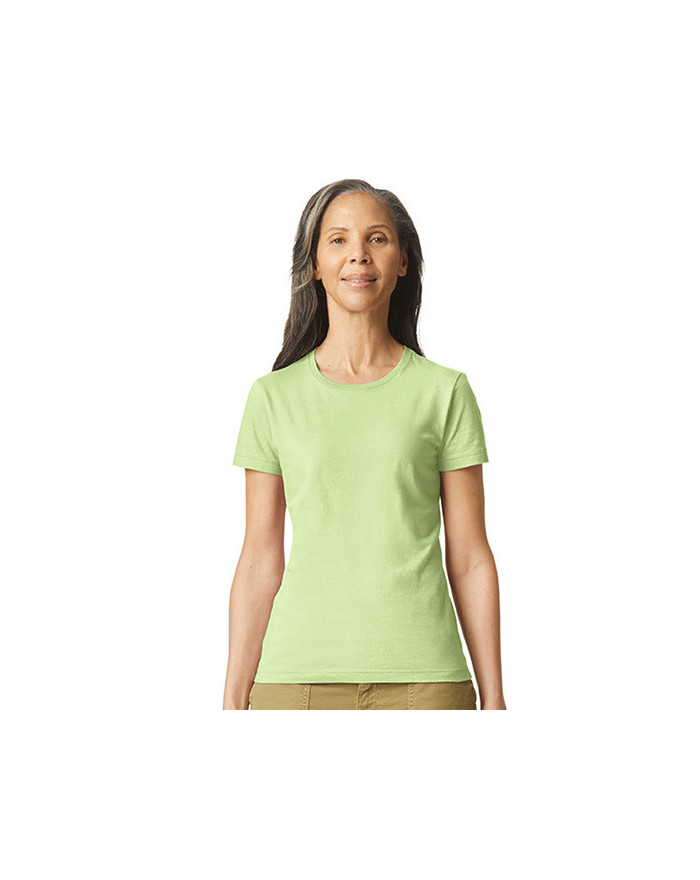 Tee shirt Personnalisé Manche Courte Duo 153 g/m² (White: 144 g/m²) - Gildan 64000L - Tee shirt Personnalisé avec marquage br...