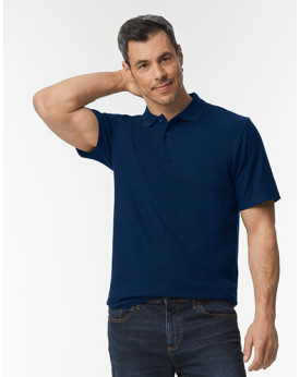 Polo Personnalisé Manche Courte Duo 177 g/m² (White: 172 g/m²) - Gildan 64800 - Polo Personnalisé avec marquage broderie, flo...