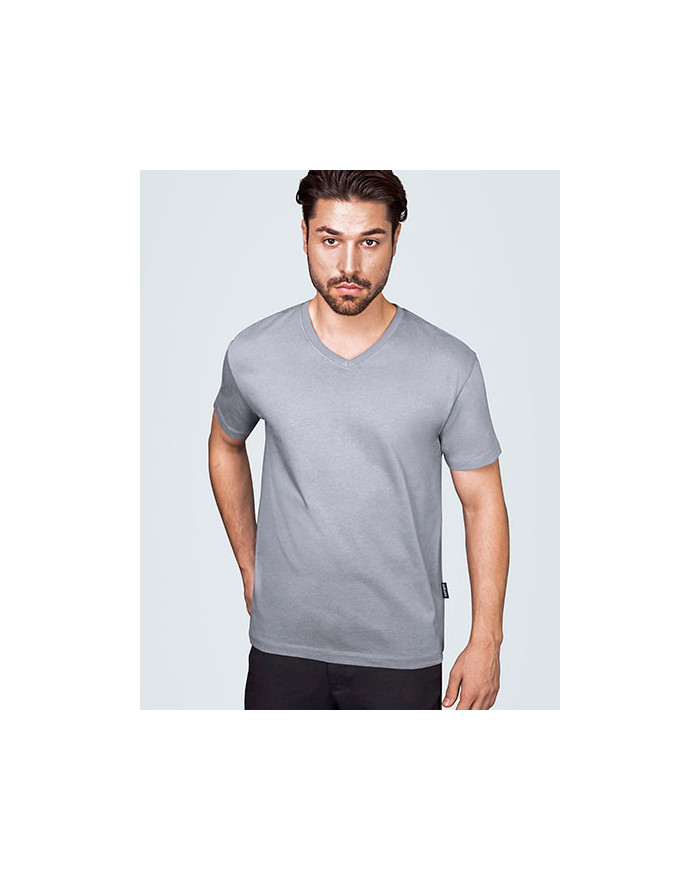 Tee shirt Personnalisé Manche Courte Duo 160 g/m² - HRM 102 - Tee shirt Personnalisé avec marquage broderie, flocage ou impre...