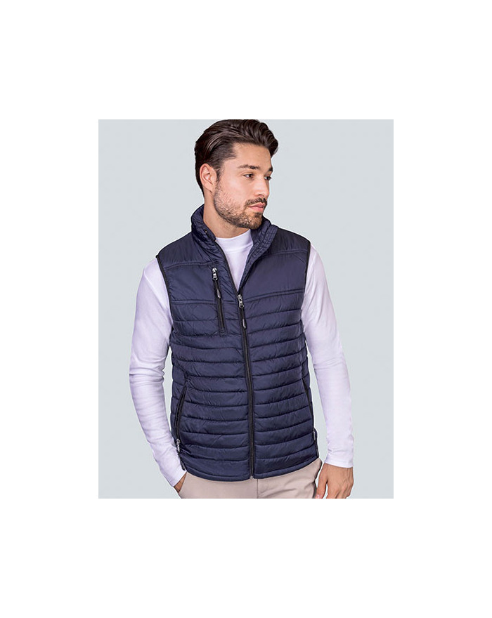 Veste Personnalisée Sans Manche Duo 100 g/m² - HRM 1301 - Veste Personnalisée avec marquage broderie, flocage ou impression. ...