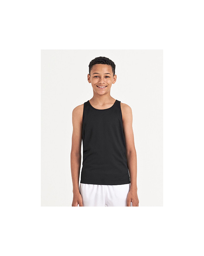 Tee shirt Personnalisé Sans Manche Col rond Enfant 140 g/m² - Just Cool JC007J - Vêtements Enfant Personnalisés avec marquage...