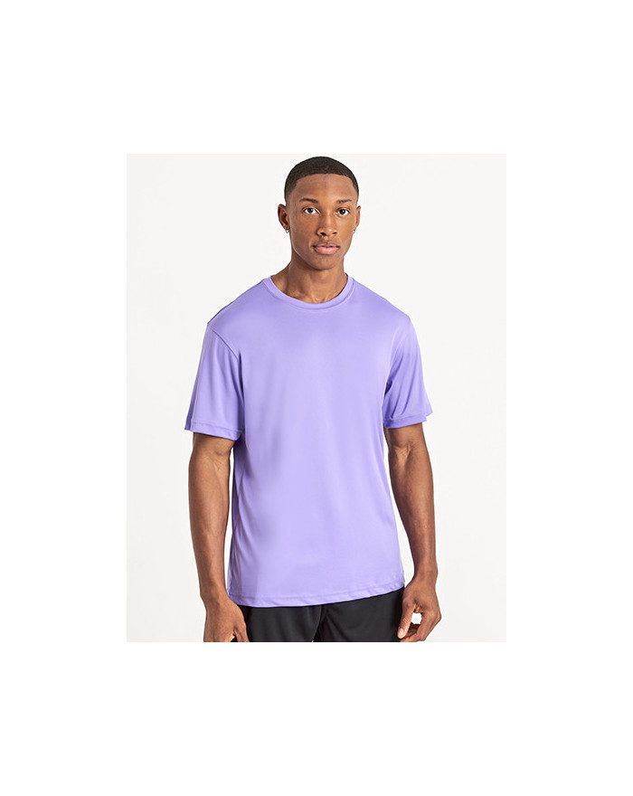 Tee shirt Personnalisé Manche Courte Bande de propreté|Col rond Homme 135 g/m² - Just Cool JC020 - Vêtements de Sport Personn...