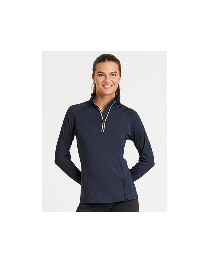 Tee shirt Personnalisé Manche Longue|Raglan Fermeture à glissière 1/2 Femme  280 g/m² - Just Cool JC035 - Vêtements de Sport ...