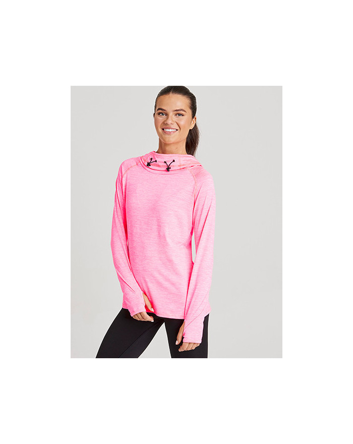 Tee shirt Personnalisé avec liseré|Raglan Femme  210 g/m², Black: 240 g/m² - Just Cool JC038 - Vêtements de Sport Personnalis...