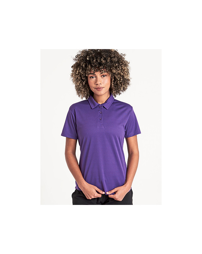 Polo Personnalisé Manche Courte Bande de propreté Femme  140 g/m² - Just Cool JC045 - Vêtements de Sport Personnalisés avec m...