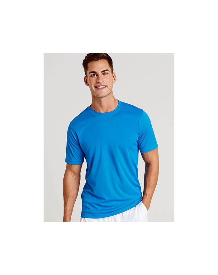 Tee shirt Personnalisé Manche Courte Bande de propreté|Col rond Homme 140 g/m² - Just Cool JC201 - Tee shirt Personnalisé ave...