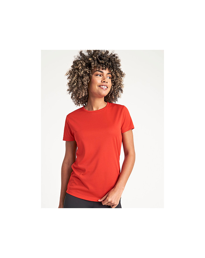 Tee shirt Personnalisé Manche Courte Col rond Femme  140 g/m² - Just Cool JC205 - Tee shirt Personnalisé avec marquage broder...