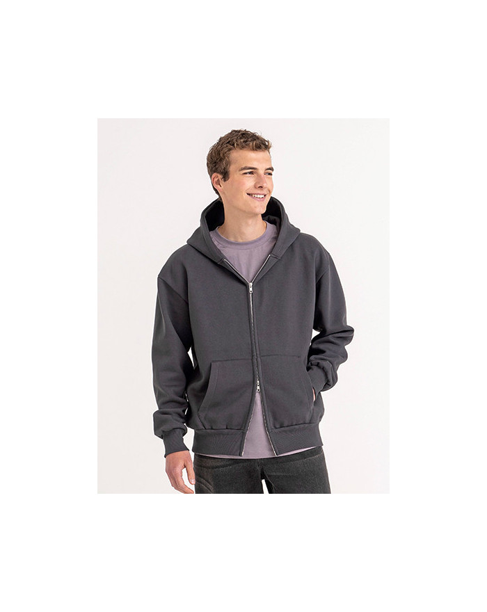 Sweat  Personnalisée Manche Longue|avec liseré  Homme   440 g/m² - Just Hoods JH125  