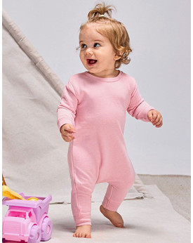 Grenouillère & Pyjama Personnalisés Manche Longue avec liseré Enfant 260 g/m² - JHK SWRBSUIT - Pyjamas avec marquage broderie...