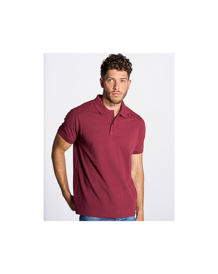 Polo Personnalisé Manche Courte avec liseré Duo 210 g/m² - JHK PORA210 - Polo Personnalisé avec marquage broderie, flocage ou...