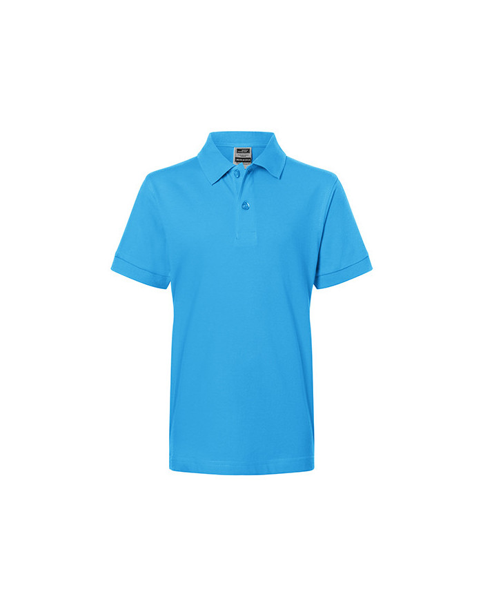 Polo Personnalisé Manche Courte|avec liseré  Enfant 195 g/m² - Daiber JN070K - Polo Personnalisé avec marquage broderie, floc...