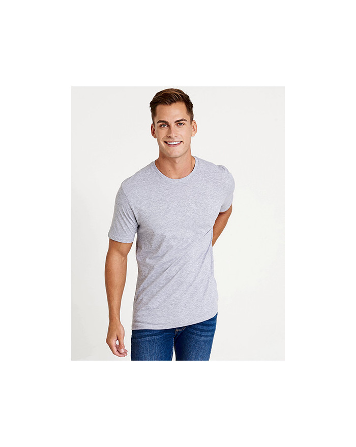 Tee shirt Personnalisé Manche Courte Bande de propreté|Col rond Homme  160 g/m² - Just Ts JT001 - Tee shirt Personnalisé avec...
