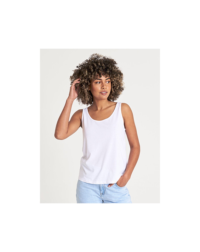 Tee shirt Personnalisé Sans Manche Femme  160 g/m² - Just Ts JT017 - Tee shirt personnalisé sans manches avec marquage broder...