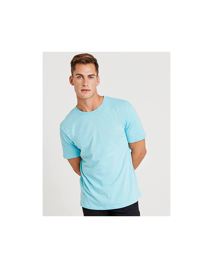 Tee shirt Personnalisé Manche Courte Bande de propreté|Col rond Homme ou Femme 160 g/m² - Just Ts JT032 - Tee shirt Personnal...