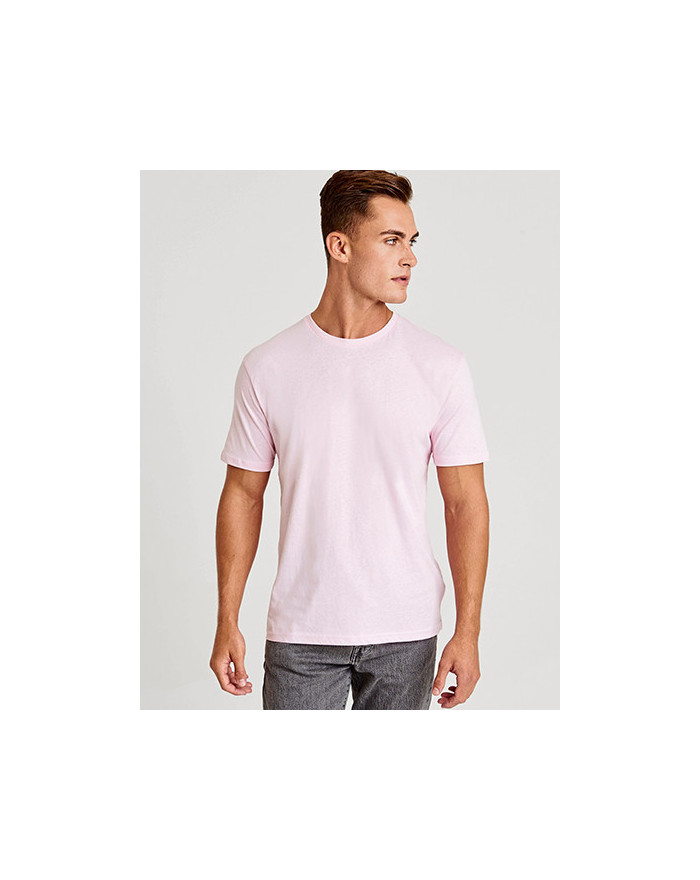 Tee shirt Personnalisé Manche Courte Bande de propreté|Col rond Homme  140 g/m² - Just Ts JT100 - Tee shirt Personnalisé avec...