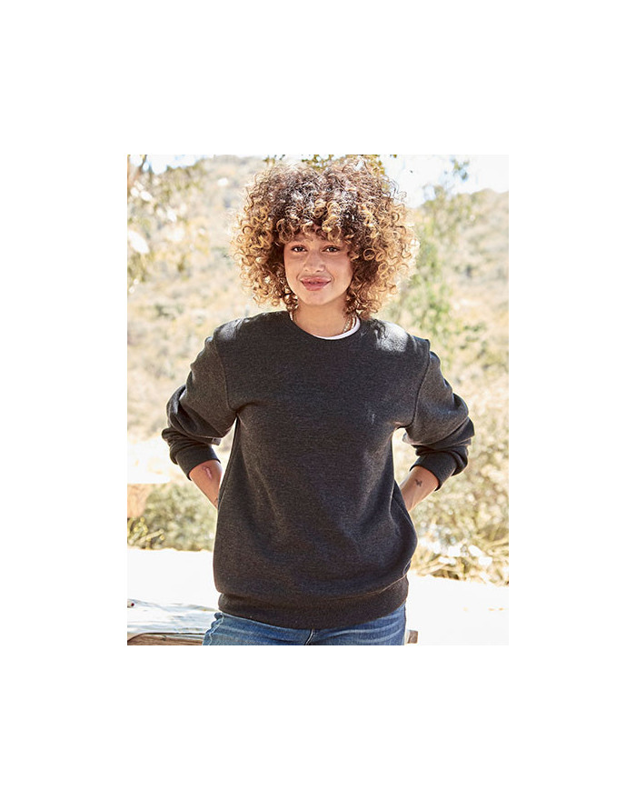 Sweat Personnalisé Manche Longue avec liseré Unisexe 288 g/m² - JERZEES 0S701M0 - Sweat Personnalisé avec marquage broderie, ...