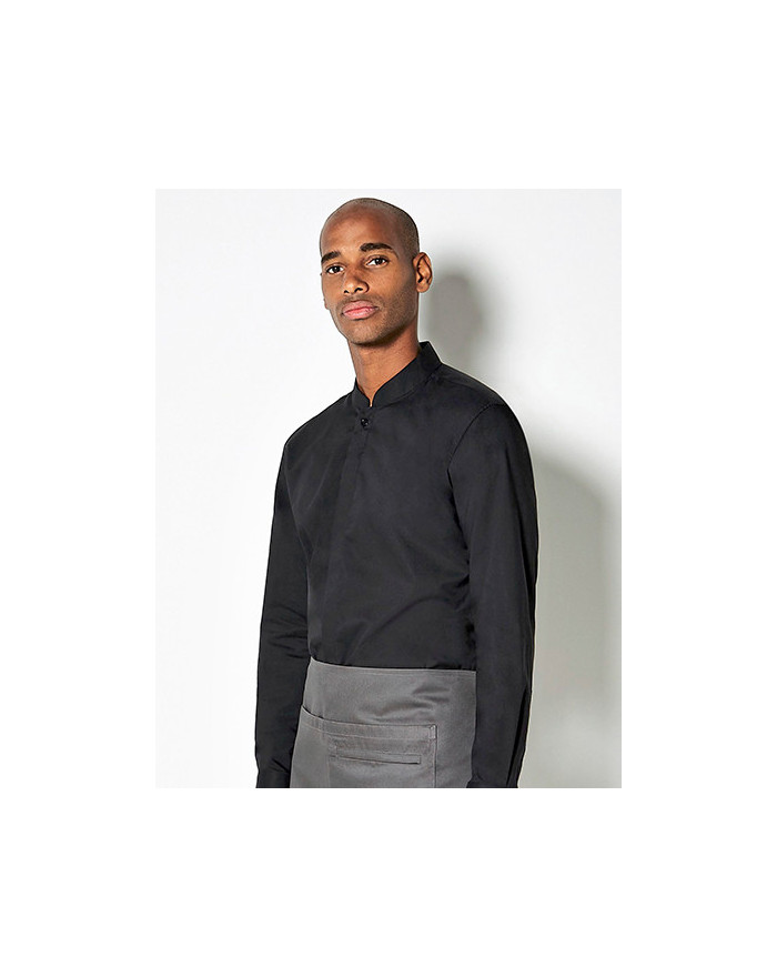 Chemise d'entreprise Personnalisée Manche Longue Duo 120 g/m² - Bargear KK123 - Chemise d'entreprise Personnalisée avec marqu...