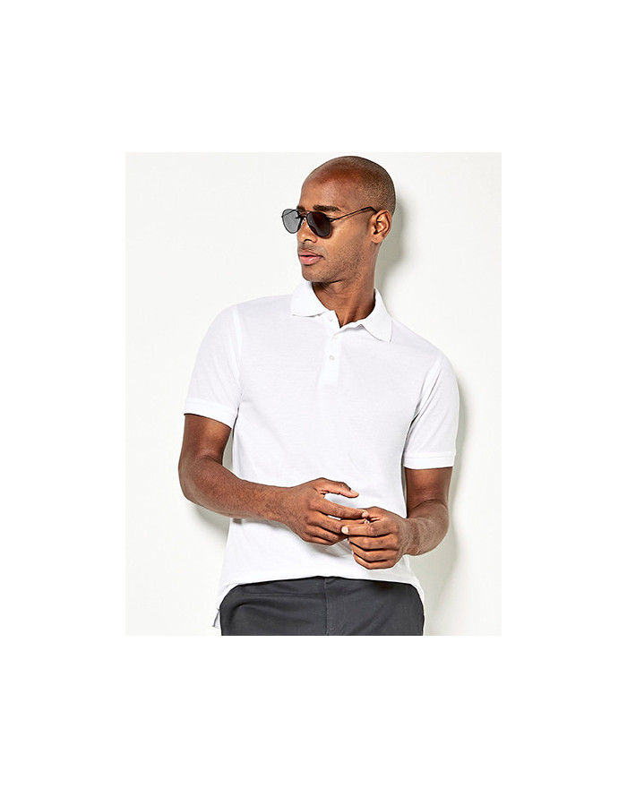Polo Personnalisé Manche Courte avec liseré Duo 185 g/m² - Kustom Kit KK413 - Polo Personnalisé avec marquage broderie, floca...