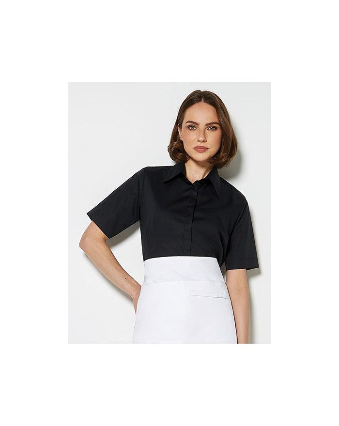 Chemise d'entreprise Personnalisée Manche Courte Duo 120 g/m² - Bargear KK735 - Chemise d'entreprise Personnalisée avec marqu...
