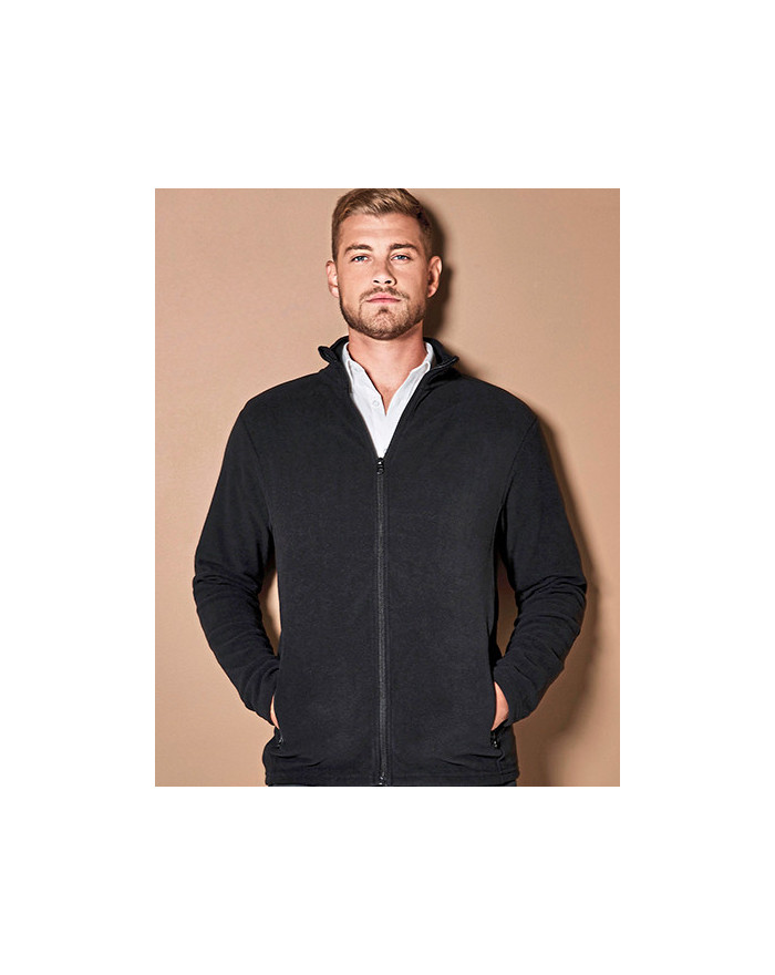 Veste Personnalisée Manche Longue Homme 220 g/m² - Kustom Kit KK902 - Veste Personnalisée avec marquage broderie, flocage ou ...