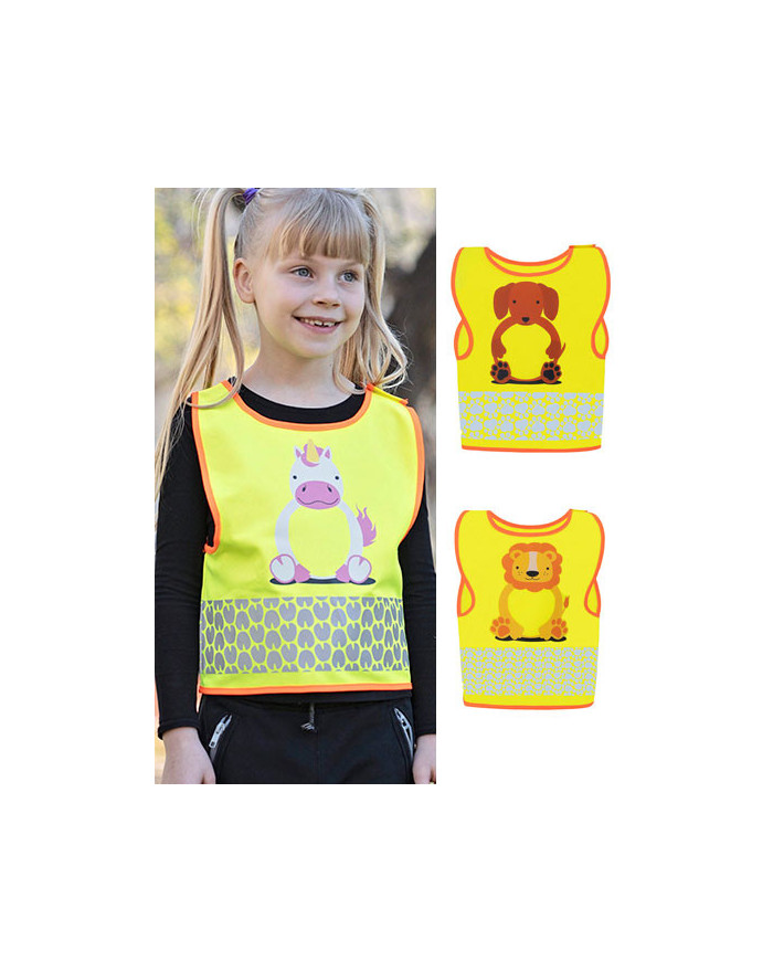 Veste Personnalisée Sans Manche Enfant 120 g/m² - Korntex FUN - Veste Personnalisée avec marquage broderie, flocage ou impres...