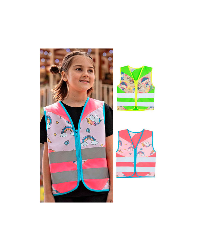 Veste Personnalisée Sans Manche Enfant 120 g/m² - Korntex ACTFAN - Veste Personnalisée avec marquage broderie, flocage ou imp...