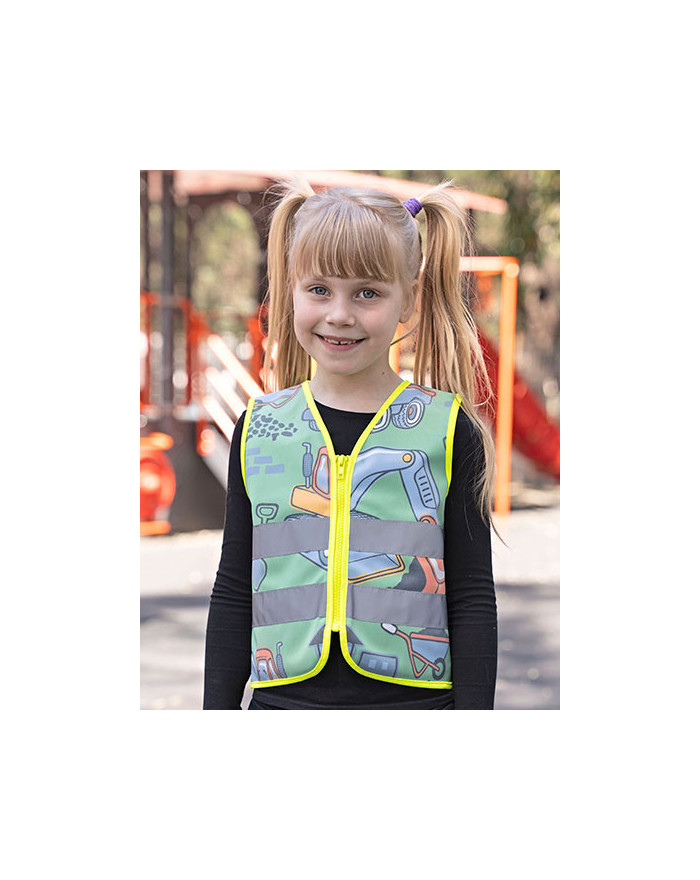 Veste Personnalisée Sans Manche Enfant 120 g/m² - Korntex ACTWOR - Veste Personnalisée avec marquage broderie, flocage ou imp...