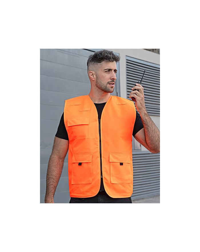 Veste Personnalisée Sans Manche Unisexe 120 g/m² - Korntex KXAMF - Veste Personnalisée avec marquage broderie, flocage ou imp...