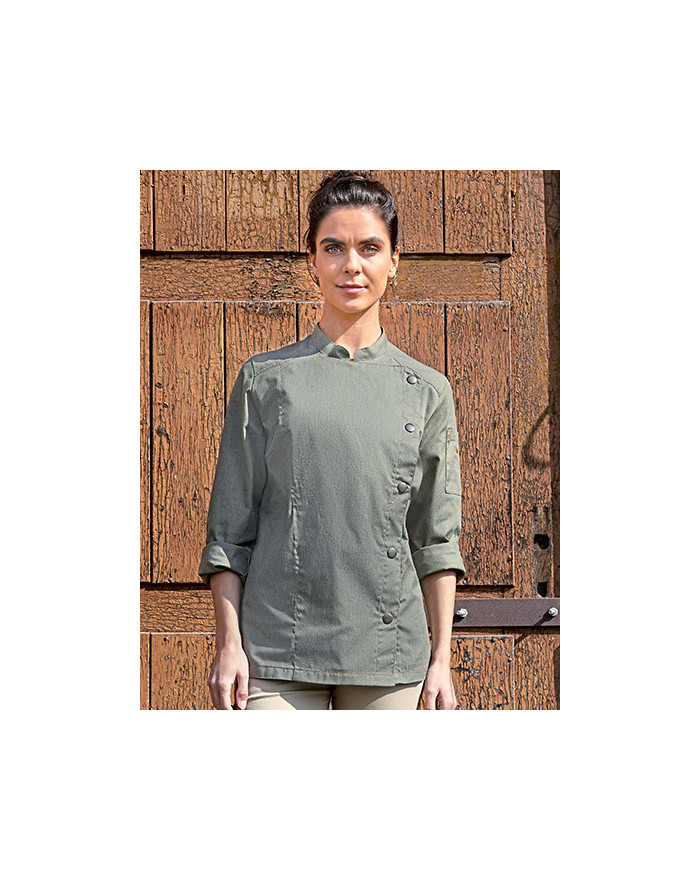 Veste Personnalisée Manche Longue Femme 195 g/m² (Vintage Red: 175 g/m²) - Karlowsky JF 20 - Veste Personnalisée avec marquag...