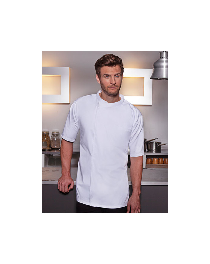 Veste Personnalisée Manche Courte Homme 200 g/m² - Karlowsky BJM 3 - Veste Personnalisée avec marquage broderie, flocage ou i...