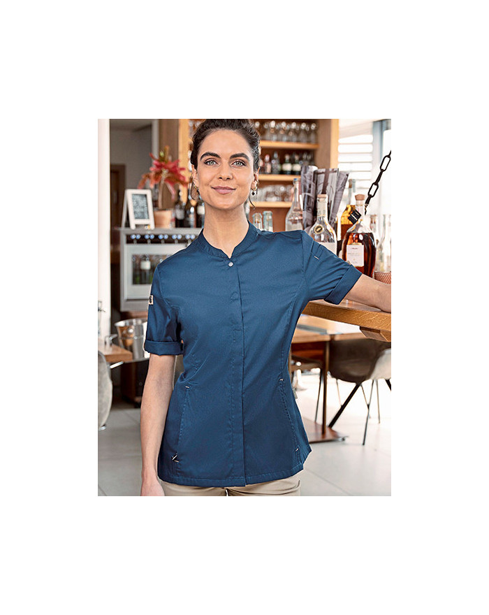 Veste Personnalisée Manche Courte Duo 150/170 g/m² - Karlowsky JF 27 - Veste Personnalisée avec marquage broderie, flocage ou...