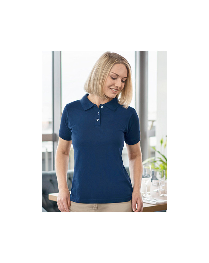 Polo Personnalisé Manche Courte avec liseré Duo 220 g/m² - Karlowsky PF 6 - Polo Personnalisé avec marquage broderie, flocage...
