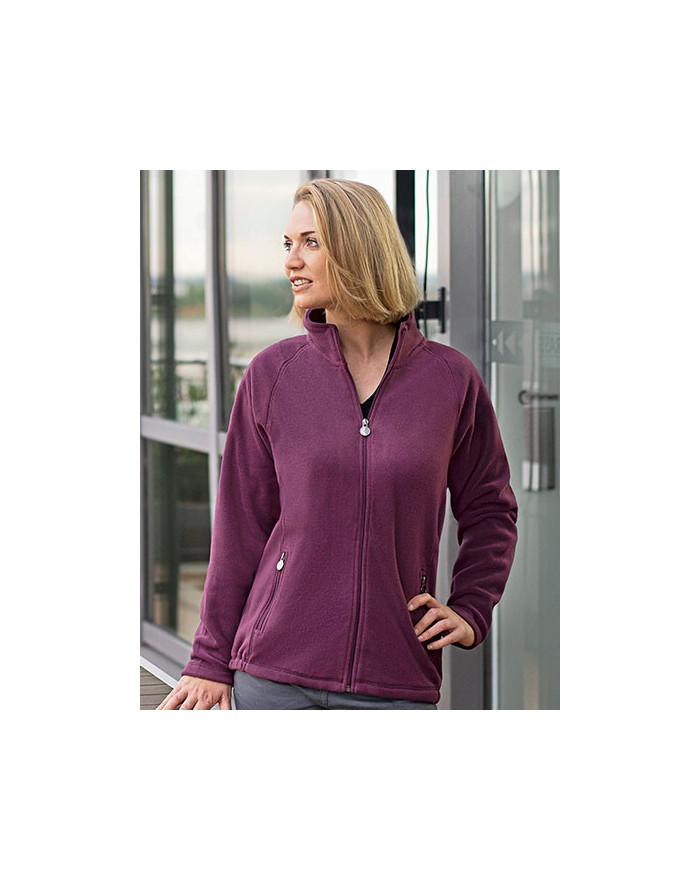 Veste Personnalisée Manche Longue Duo 280 g/m² - Karlowsky JF 22 - Veste Polaire Personnalisée avec marquage broderie, flocag...
