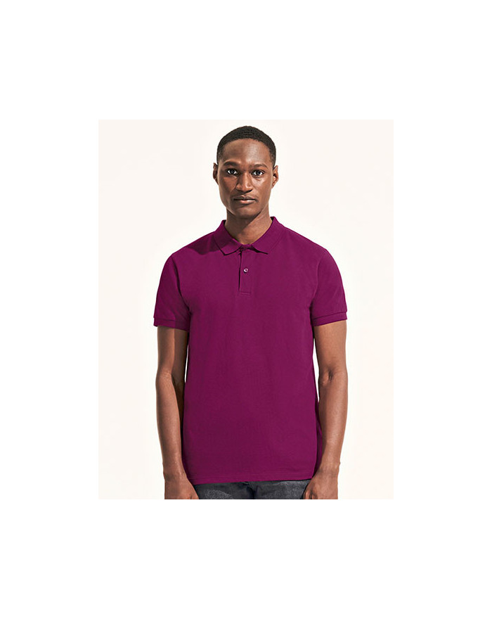 Polo Personnalisé Manche Courte avec liseré Homme 170 g/m² - SOL´S 03566 - Polo Personnalisé avec marquage broderie, flocage ...