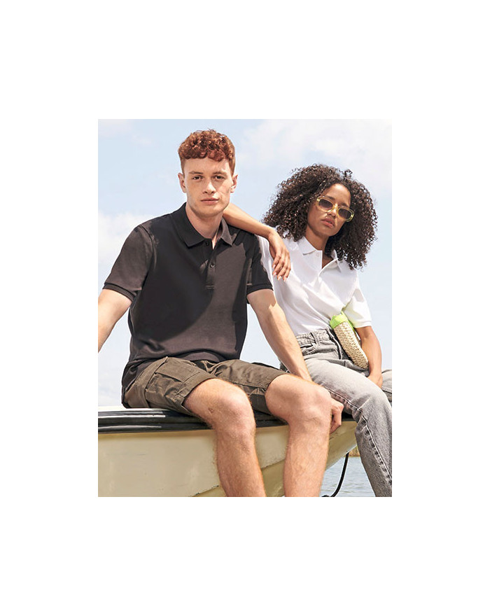 Polo Personnalisé Manche Courte avec liseré Unisexe 100% coton 210 g/m² - SOL´S 04242 - Polo Personnalisé avec marquage brode...