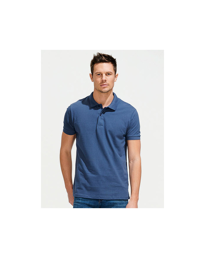 Polo Personnalisé Manche Courte avec liseré Duo 180 g/m² - SOL´S 11346 - Tee shirt Personnalisé avec marquage broderie, floca...