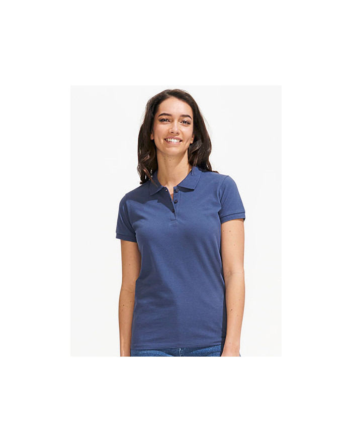 Polo Personnalisé Manche Courte avec liseré Duo 180 g/m² - SOL´S 11347 - Tee shirt Personnalisé avec marquage broderie, floca...